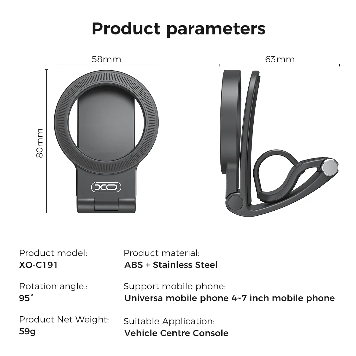 Ultra-strong Magnetic Car Mount🔥Holds Your Phone Even On The Roughest Roads.