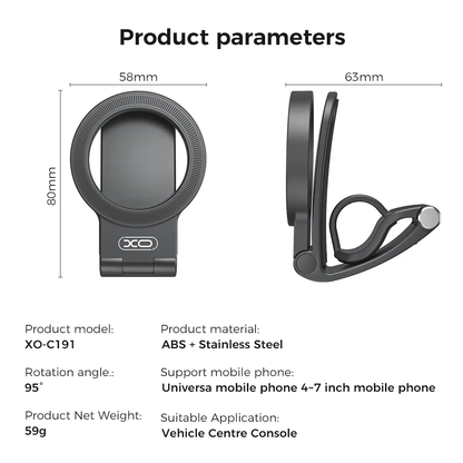Ultra-strong Magnetic Car Mount🔥Holds Your Phone Even On The Roughest Roads.