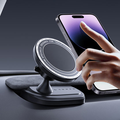 Evgearx Custom Fit Magnetic Phone Mount for Tesla Model 3/Y 2025 Refresh (Juniper/Highland)