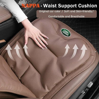 Hot-Selling 🔥Car Seat Cushion Premium Nappa Leather Comfortable Seat Back