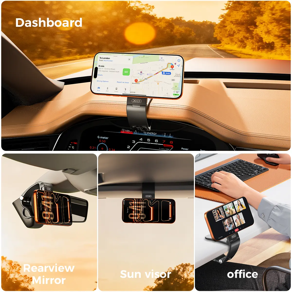 Ultra-strong Magnetic Car Mount🔥Holds Your Phone Even On The Roughest Roads.