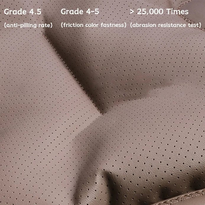 Hot-Selling 🔥Car Seat Cushion Premium Nappa Leather Comfortable Seat Back