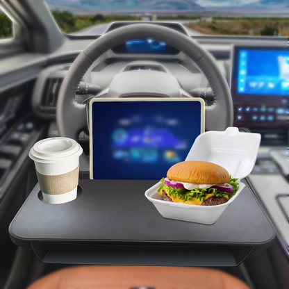 2-in-1 Steering Wheel Desk with Seat Gap Filler