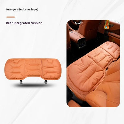 Hot-Selling 🔥Car Seat Cushion Premium Nappa Leather Comfortable Seat Back
